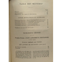 Chateaubriand - morceaux choisis - extraits des oeuvres complètes...