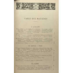 L'art chrétien en Italie et ses Merveilles TOME I: Gênes - Pise -...