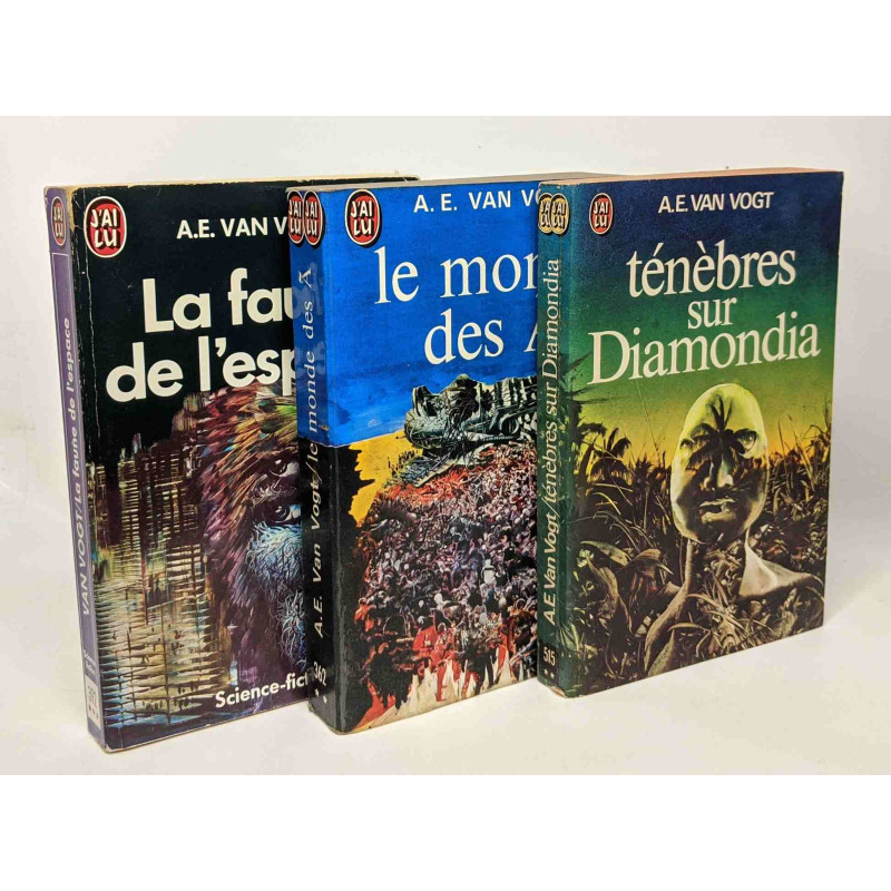 La faune de l'espace + Le monde des A + Ténèbres sur diamondia ---...