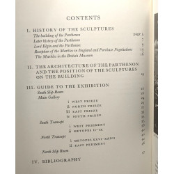 An Historical Guide to the Sculptures of the Parthenon