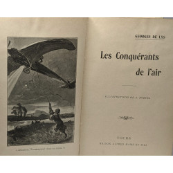 Les conquérants de l'air - illustrations de A. Robida
