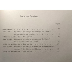 Répertoires prosodiques et métriques (sources et instrument II):...
