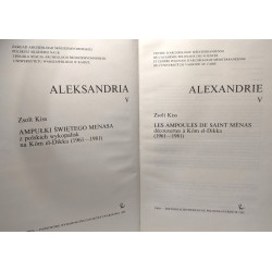 Alexandrie V - Les ampoules de Saint Ménas découvertes à Kôme...
