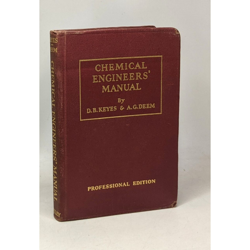 Chemical engineers' manual