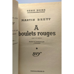 Mon cadavre au Canada (1955) + A boulets rouge (1956) - 2 Livres...