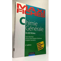Maxi fiches de Chimie générale - 2e édition - 83 fiches: 83 fiches