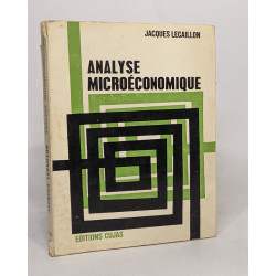 Analyse microéconomique