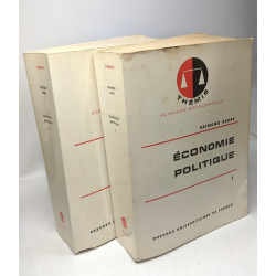 Économie politique 1 et 2 / Coll. Thémis sciences économiques