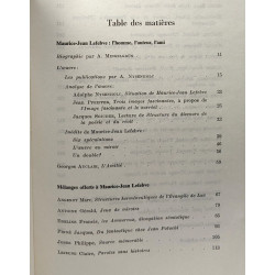 Ecritures à Maurice -jean Lefèbvre