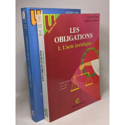 Les obligations: TOME 1: L'acte juridique + TOME 2: Le fait...