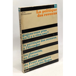 La politique des revenus