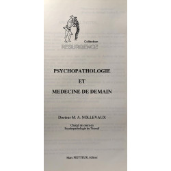 Psychopathologie et médecine de demain collection Résurgence