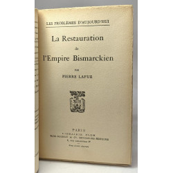 La restauration de l'Empire de Bismarckien - les problèmes...