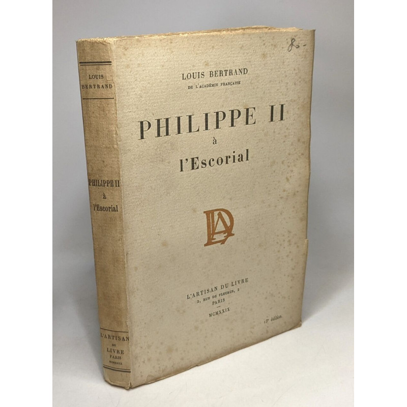 Philippe II à l'Escorial