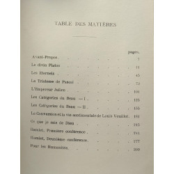 Les éternels - mélanges de philosophie et de critique