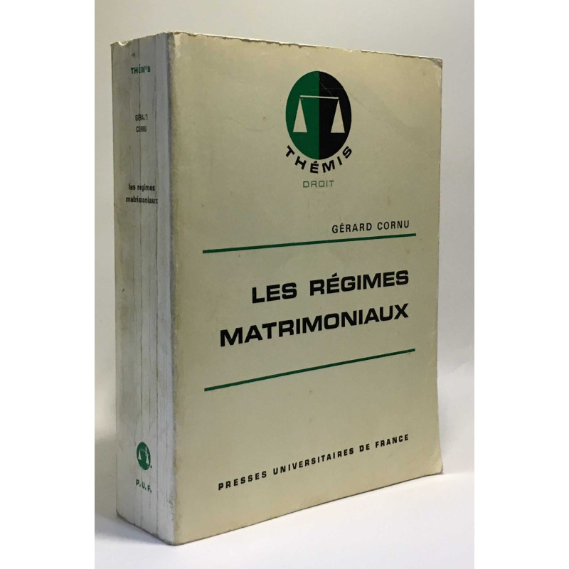 Les régimes matrimoniaux - thémis droit