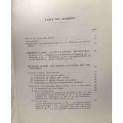 Les corporations en France avant 1789