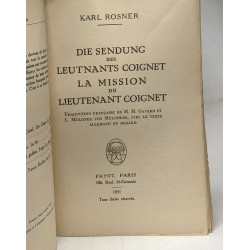 Die sendung des leutnants Coignet / La mission du lieutenant...