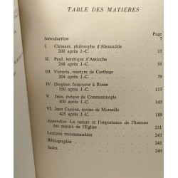 La vie quotidienne des premiers chrétiens