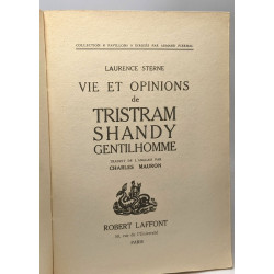 Vie et opinions de Tristram Shandy Gentilhomme / Collection "Pavillon"