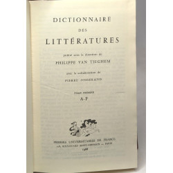 Dictionnaire des littératures