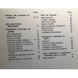 FAIRE SOI MEME L'ELECTRICITE GENERALITES INSTALLATIONS MATERIEL...