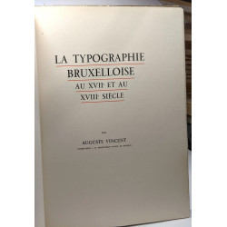 Histoire du livre et de l'imprimerie en Belgique - quatrième...