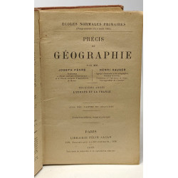 Précis de géographie- écoles normales primaires - 2e année -...