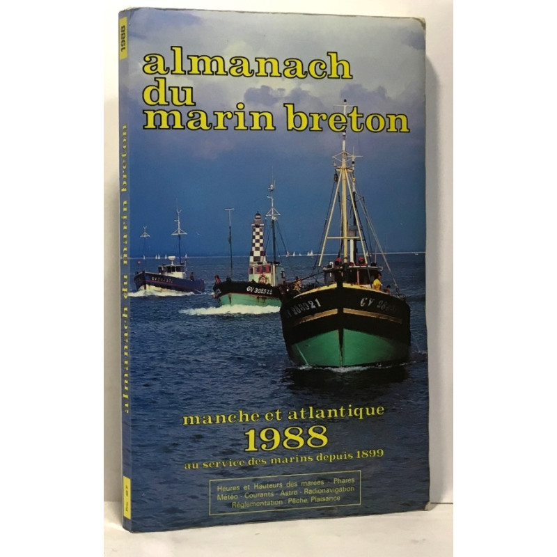 Almanach du marin breton - manche et atlantique 1988
