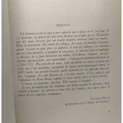 Le Pays d'Apt malade de la peste - préface de Georges Duby