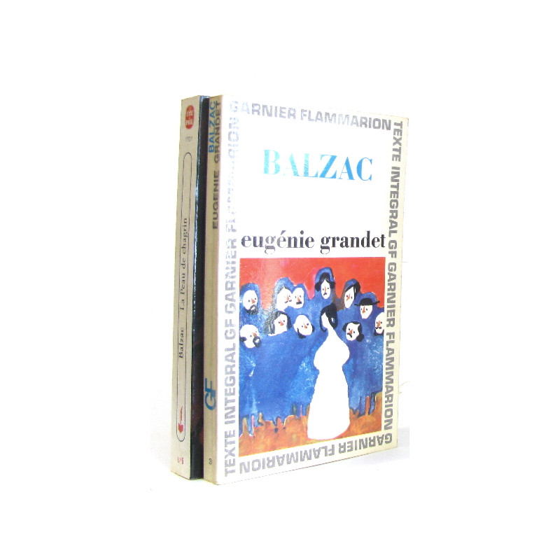 (Lot de 2 livres) La Peau de Chagrin - eugénie grandet