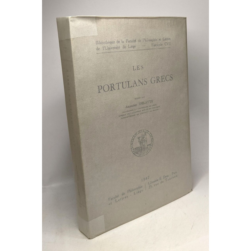 Les portulans grecs - Université de Liège fasc. CVII