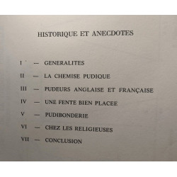 La chemise conjugale - historique et anecdotes