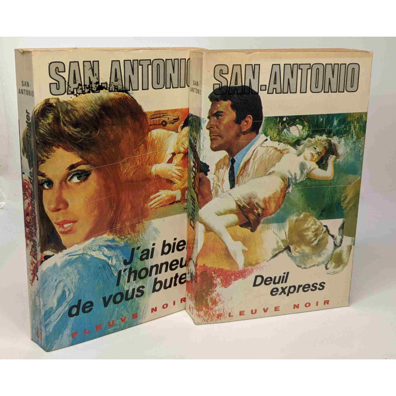 J'ai bien l'honneur de vous buter + Deuil Express --- 2 livres