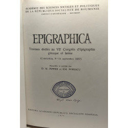 Épigraphica - travaux dédiés au VIIe Congrès d'épigraphie grecque...