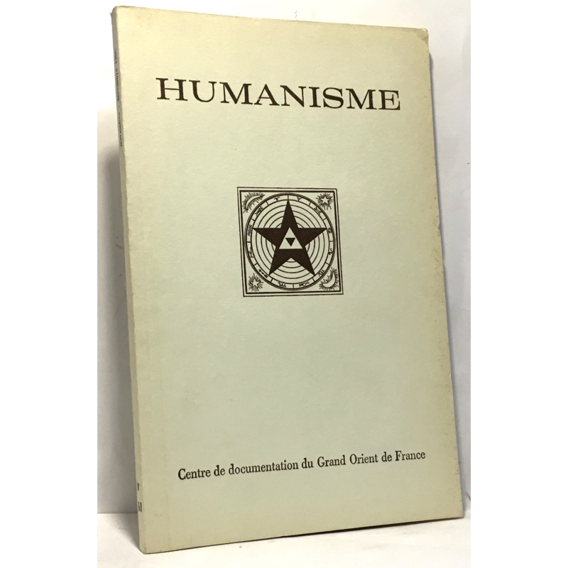 Humanisme - n°60 novembre décembre 1966 - centre de documentation...