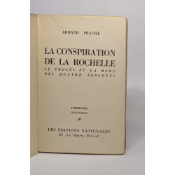 La conspiration de la rochelle - le procès des 4 sergents