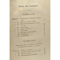 L'art de la lecture - nouvelle édition revue et augmentée de huit...