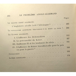 Le problème anglo-allemand - préface de M. Emile Boutroux