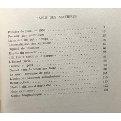 Pensées de paix