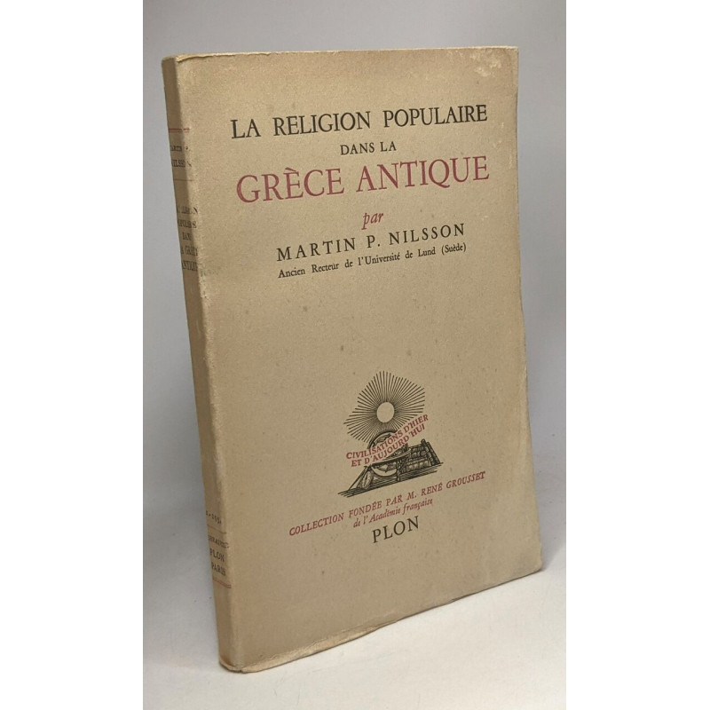 La religion populaire dans la Grèce Antique | coll. civilisation...