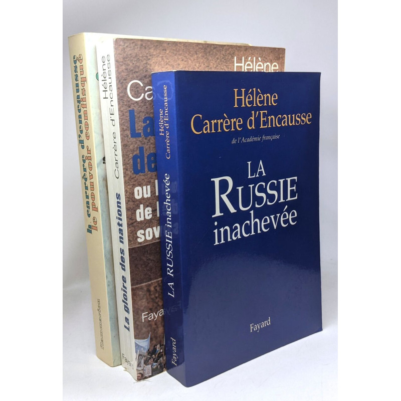La Russie inachevée + La gloire des nations ou la fin de l'Empire...