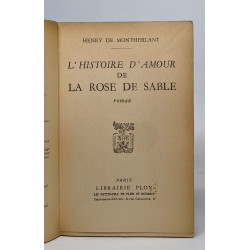 L'histoire d'amour de la rose de sable