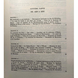 Mémoires de la comtesse de Boigne née d'Osmond - TOME II - de 1820...