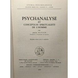 Psychanalyse et conception spiritualiste de l'homme - studia...
