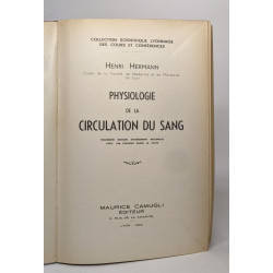 Physiologie de la circulation du sang - troisième édition
