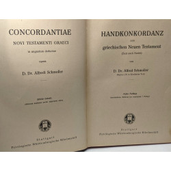 Handkonkordanz zum griechischen Neuen Testament (Text nach Nestle)...
