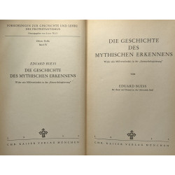Die geschichte des mythischen erkennens - wider sein...