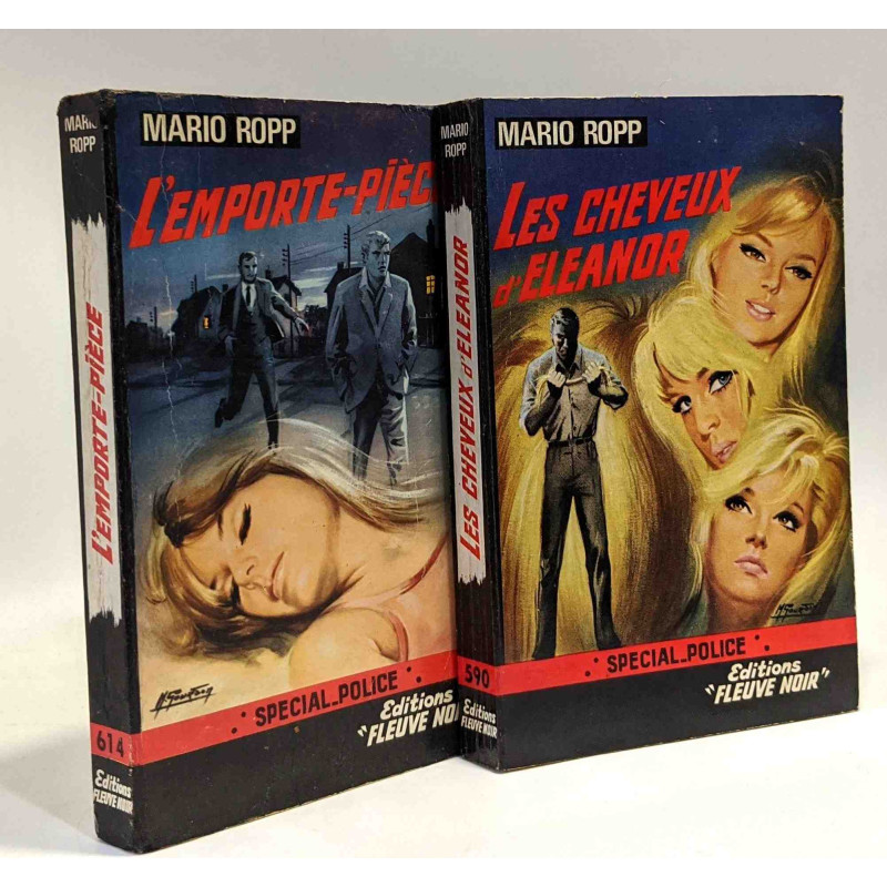 L'emporte-pièce + Les cheveux d'Eléanor --- 2 livres