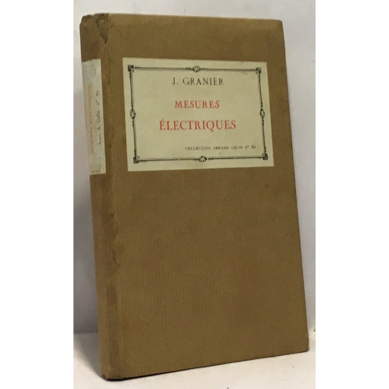 Mesures électriques